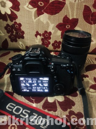 Canon 70D with 18-135 and 18-55 kit lens